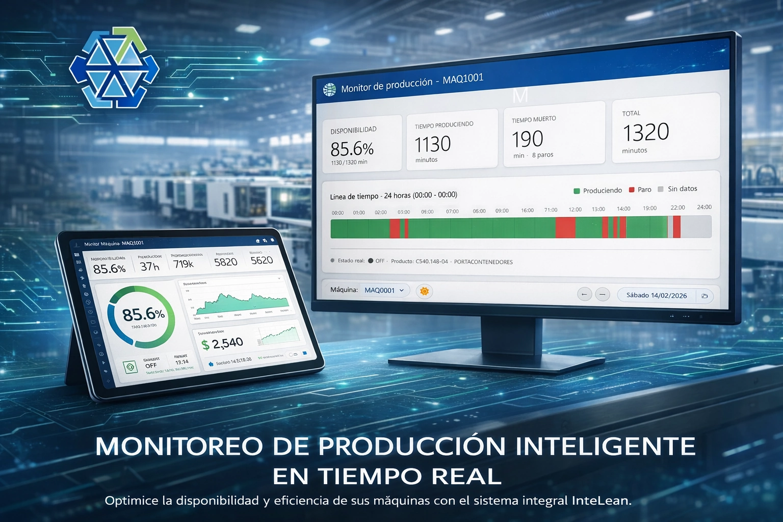 Monitoreo de datos de máquina